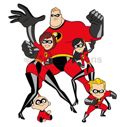 The Incredibles T-shirts Iron On Transfers N6226 - Click Image to Close